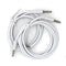 Cable de Audio 3.5mm Estéreo 1 Metro Blanco - Conexión Directa de Alta Calidad