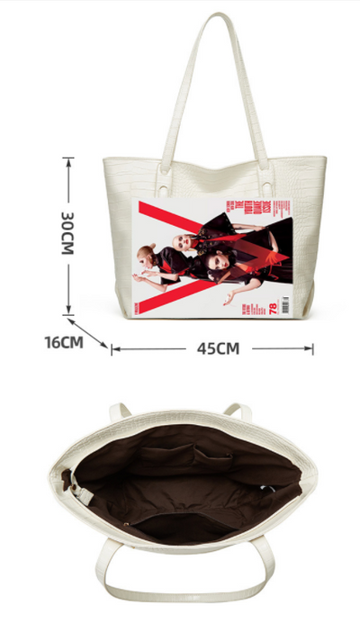 Bolso Messenger Estampado Moderno de Una Sola Correa - Image 8