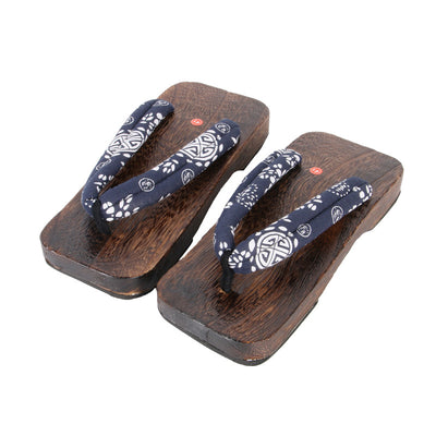 Zuecos Cómodos de Talón Plano en Paulonia Quemada para Hombre - Image 5