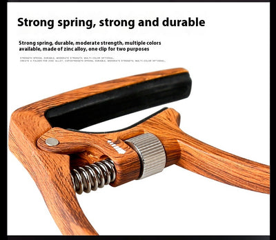 Guitarra Acústica Aroma Capo AC-30 de Madera Maciza - Image 16
