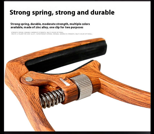 Guitarra Acústica Aroma Capo AC-30 de Madera Maciza - Image 16