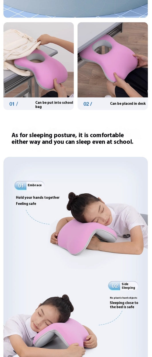 Almohada de Espuma Viscoelástica Ajustable para Descanso en la Oficina - Image 18