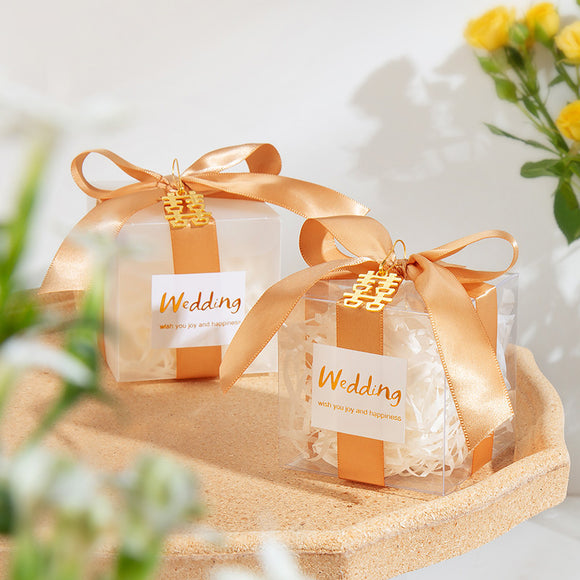 Caja de Dulces Estilo Europeo para Bodas - Empaque Creativo de Regalo