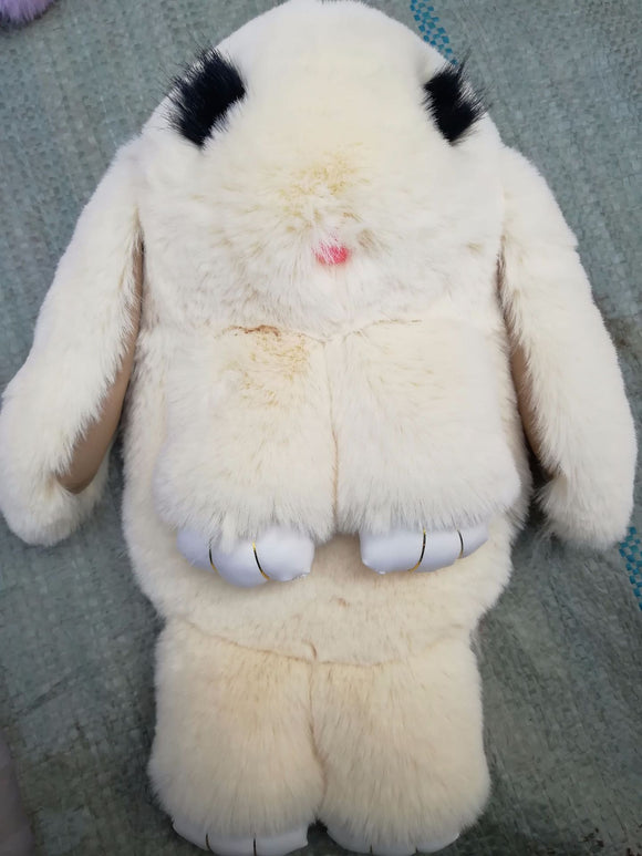 Mochila Infantil de Peluche Conejo Kawaii - Bolso Escolar Adorable