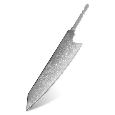 Cuchillo de Chef Damasco Semi-terminado - Embrión de Acero para Personalizar - Image 6