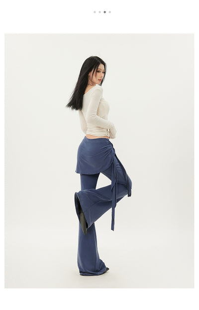 Pantalones Acampanados Cintura Baja Slim Fit - Image 20