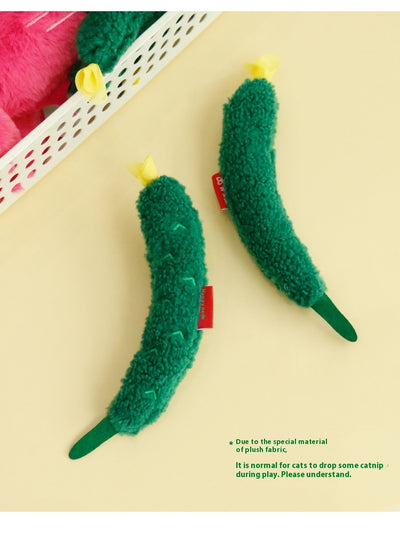 Juguete Interactivo de Vegetales con Sonajero para Gatos - Image 11
