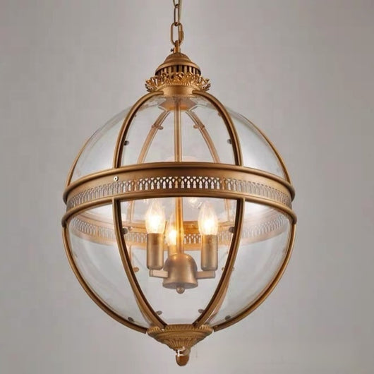 Lámpara Colgante de Cristal Estilo Industrial Retro para Hoteles y Comedores - Image 3