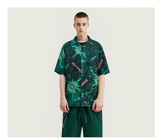 Camisa Cuello Cubano Manga Corta - Image 10