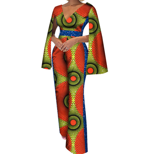 Jumpsuit Étnico de Algodón con Estampado Batik para Mujer - Image 29