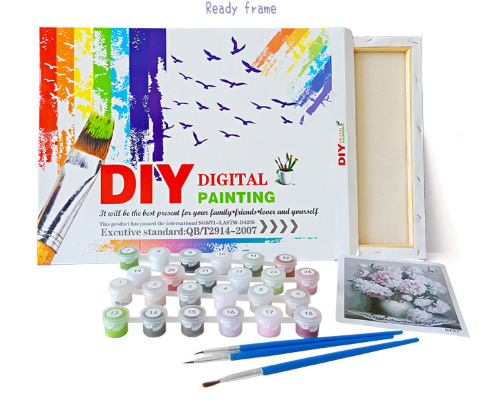 Pintura Digital DIY - Diseño de Personajes sin Marco para Venta Mayorista - Image 9