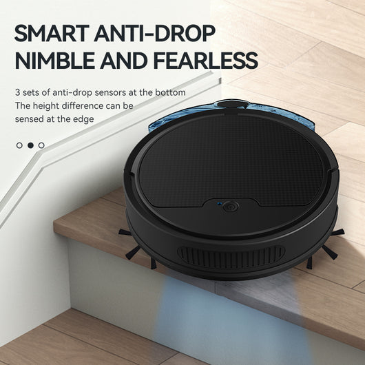 Robot Aspirador Inteligente con Mapeo, Tanque Grande y Control por App