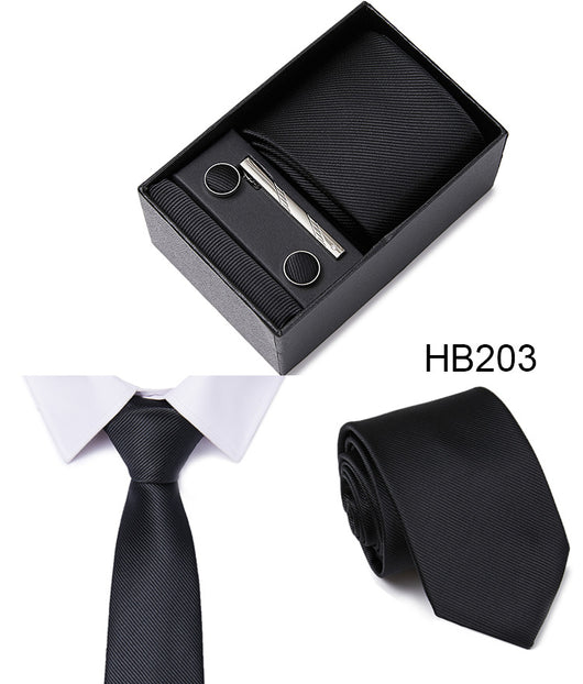 Corbata Jacquard Profesional Tejida en Trama para Negocios - Image 62