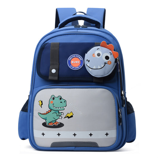 Mochila Escolar Infantil Gran Capacidad con Protección Dorsal Dinosaurio - Image 8