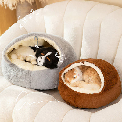 Casa Cama para Mascotas Todo Clima - Nido Térmico Cerrado para Gatos y Perros - Image 7
