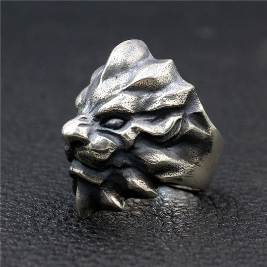 Anillo de Plata Esterlina Artesanal con Acabado Vintage para Hombre - Image 2