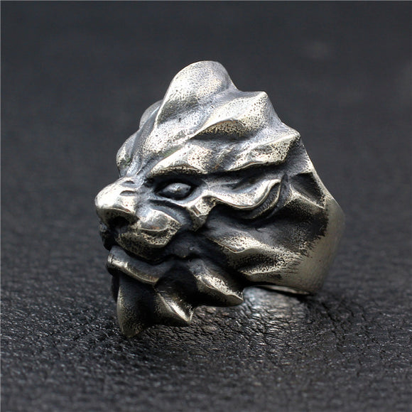 Anillo de Plata Esterlina Artesanal con Acabado Vintage para Hombre