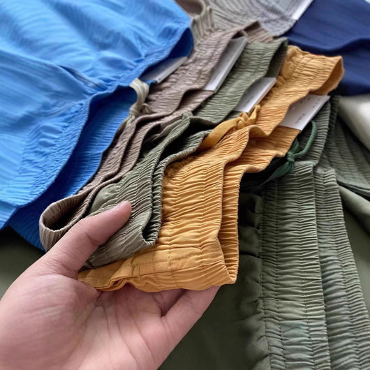 Pantalones Cortos Casuales de Algodón Puro con Cintura Elástica para Hombre - Image 3