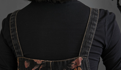 Jumpsuit Retro Ancho de Pierna para Mujer - Corte Holgado y Elegante - Image 12