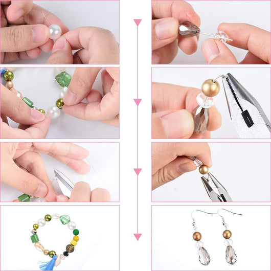 Set Completo de Accesorios Artesanales: Pulsera, Collar y Tapones - Image 6