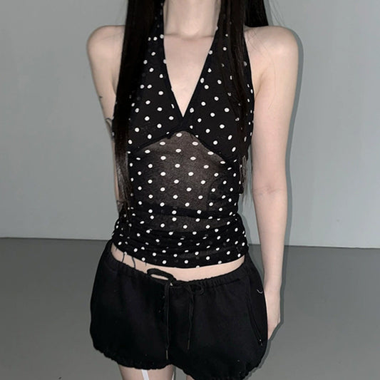 Blusa Halter Escotada sin Espalda - Image 2