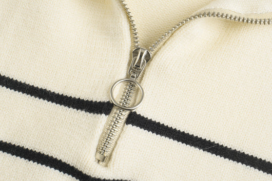 Suéter Cardigan Rayado de Manga Larga para Otoño - Image 3