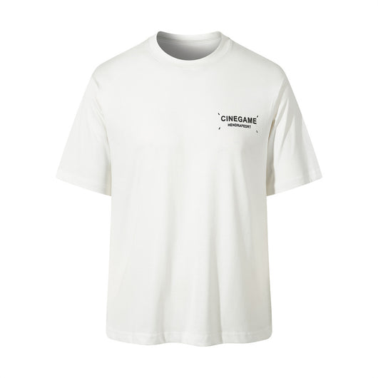 Playera de Hombre con Estampado de Letras - Manga Corta - Image 2
