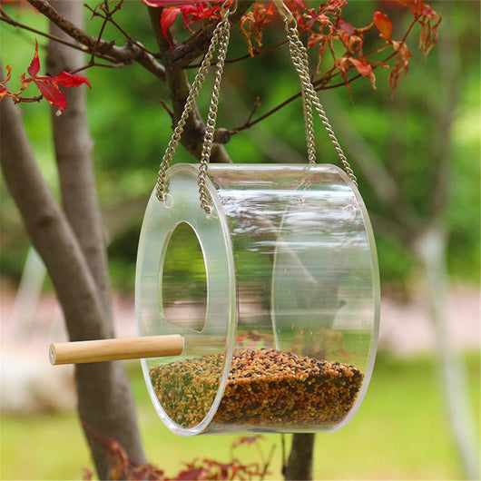Dispensador Acrílico para Alimento de Aves - Image 15