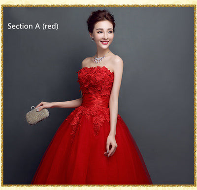 Vestido de Noche Elegante con Encaje para Bodas - Image 3