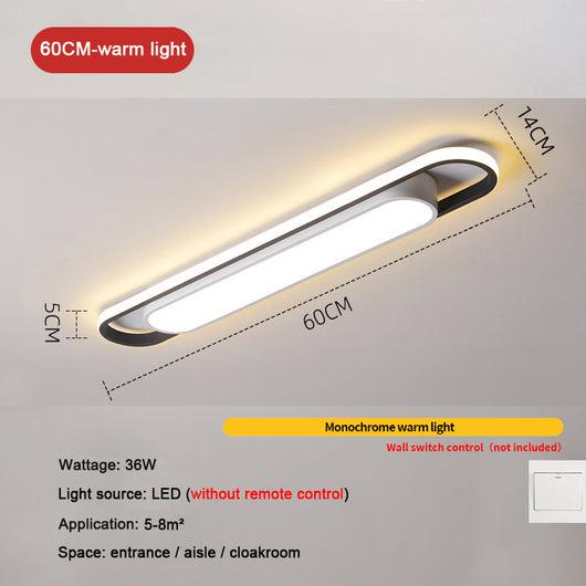 Lámpara de Techo LED Rectangular Minimalista - Image 16