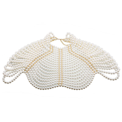 Cadena Corporal de Perlas Estilo Chal para Mujer - Image 6