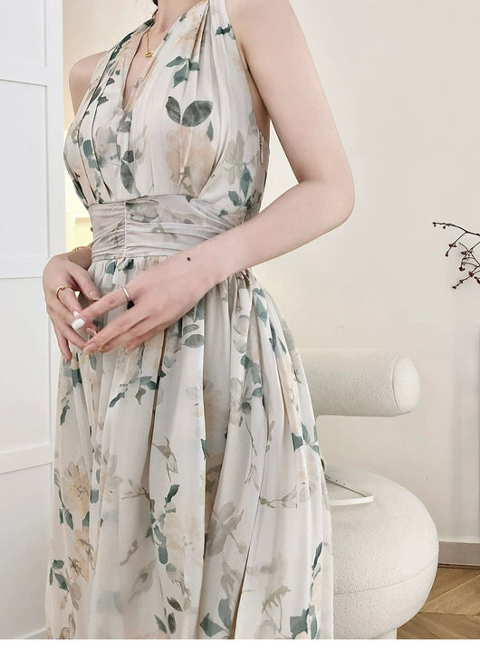 Vestido Floral Fragmentado para Niña - Estilo Celebridad - Image 9
