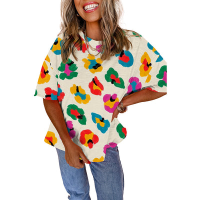 Blusa Colorblock de Manga Corta - Image 6