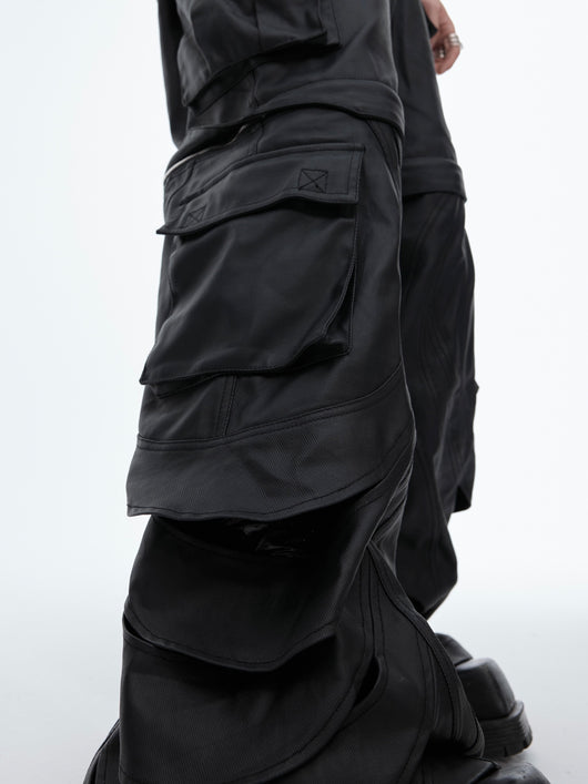 Pantalones Bootcut Casuales con Diseño Calado para Hombre - Image 8