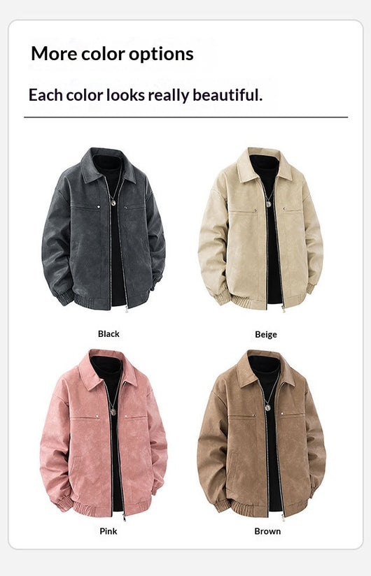 Chaqueta Vintage Americana Clásica de Solapa para Hombre - Image 11