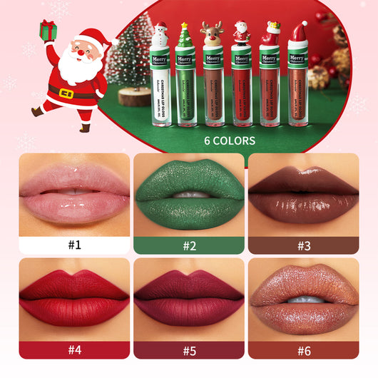 Set de Gloss Labial Líquido Rojo Intenso - Image 3