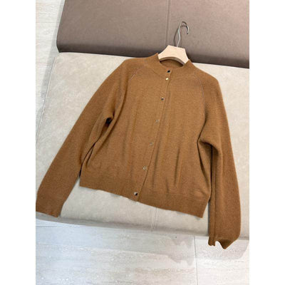 Cardigan de Lana Cuello Redondo Manga Larga Otoño-Invierno con Diseño Relajado y Estilizador - Image 7