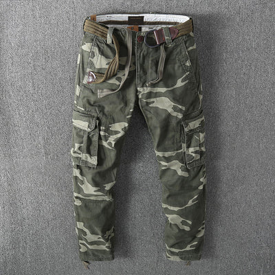 Pantalones Overol Casual para Hombre Estilo Americano - Image 8