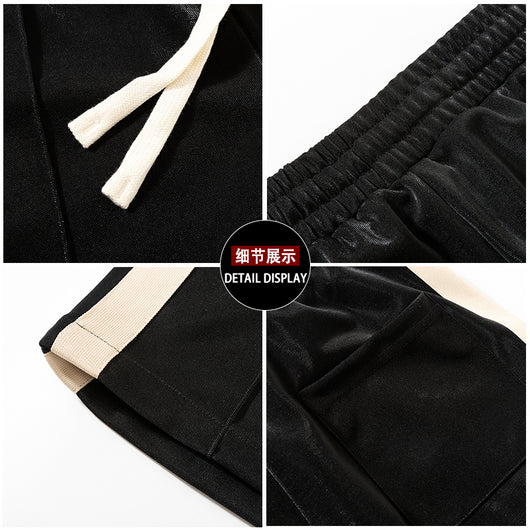 Shorts Deportivos Sueltos de Cinco Bolsillos para Verano - Image 3
