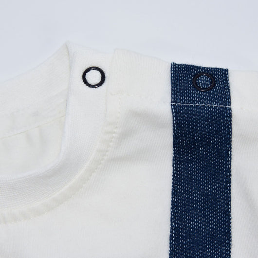 Jumpsuit Vaquero Estilo Oeste con Detalle de Dos Piezas - Image 3
