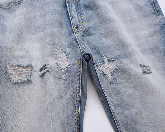 Pantalones Vaqueros Rotos Hip Hop Street Style - Casual con Personalidad - Image 11