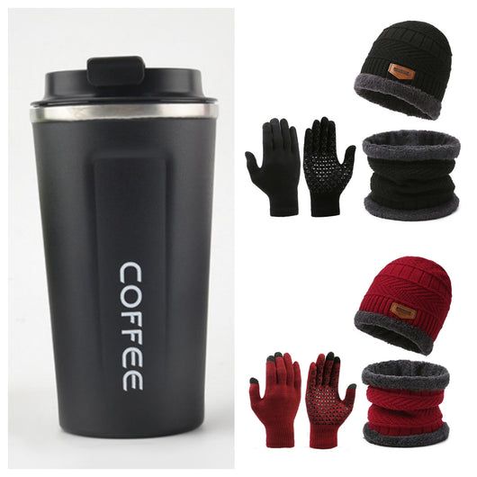 Conjunto Invernal 3 en 1: Bufanda, Guantes y Gorro de Lana Térmica - Image 21