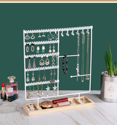 Organizador de Joyas Metálico - Soportes para Aretes, Collares y Anillos - Image 11