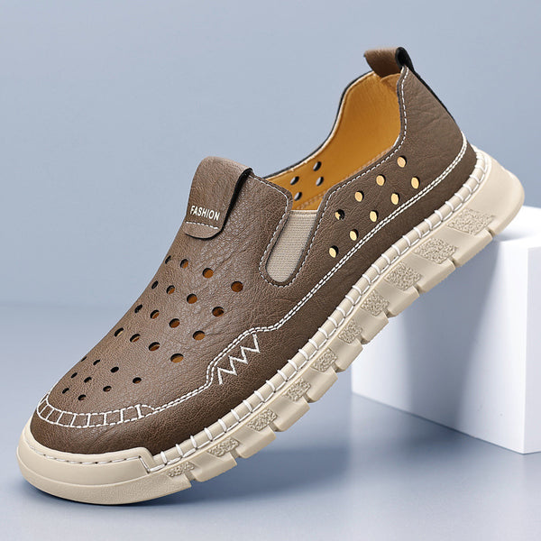 Zapatos Casuales Transpirables con Diseño Calado para Hombre - Verano