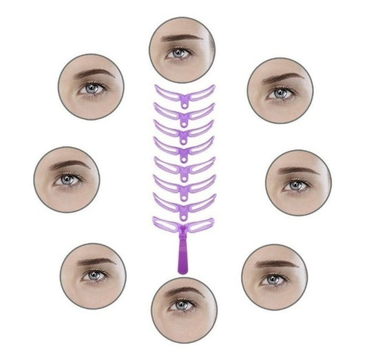 Kit de 8 Plantillas para Cejas - Guía de Forma Perfecta - Image 4