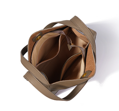 Bolso Tote de Cuero Genuino Premium - Gran Capacidad para Mujer - Image 17
