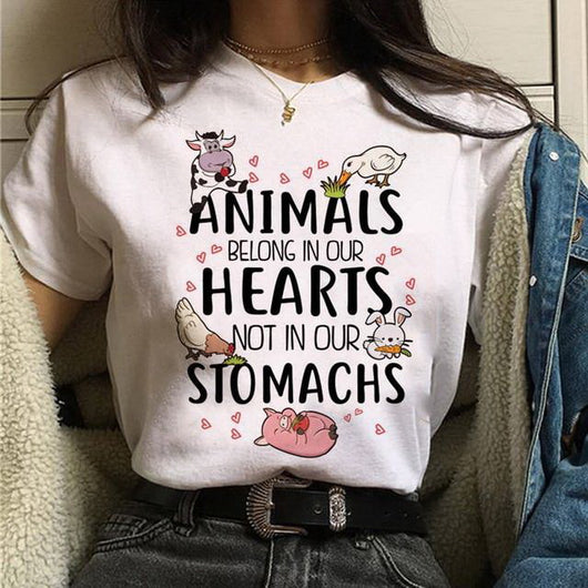 Playera Unisex con Estampado Cute de Cerdito Vegetariano - Image 15