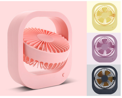 Ventilador USB de Escritorio Portátil con Rotación 180° y 2 Velocidades - Image 12