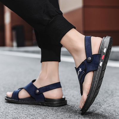 Sandalias Masculinas de Tendencia Versátil - Estilo Moderno para Cualquier Ocasión - Image 7