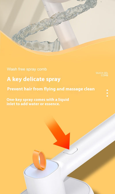 Cepillo Masajeador Eléctrico con Spray para Mascotas - Gatos y Perros - Image 16